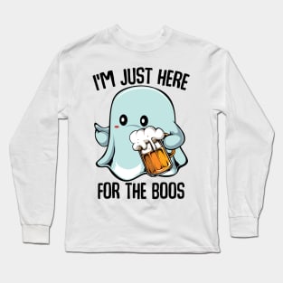 Halloween Ghost Long Sleeve T-Shirt